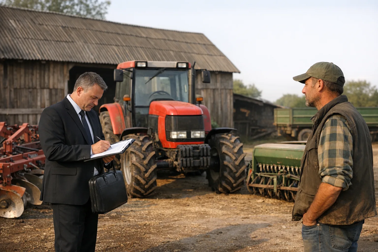 Czy komornik może zająć ciągnik i maszyny rolnicze?