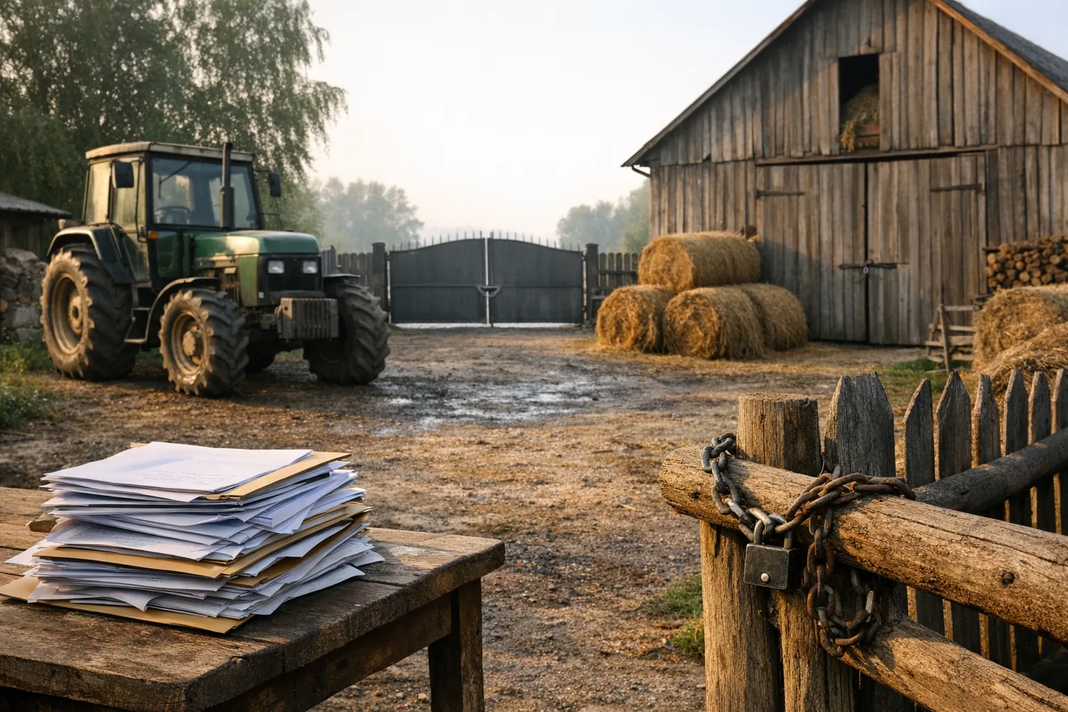Jak zatrzymać komornika w gospodarstwie?